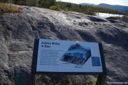 Evidence Written in Stone sign at the Mendenhall Glacier visitor area.jpg
