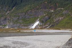 Mendenhall Glacier visitor area waterfall.jpg