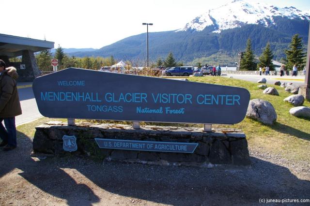 Mendenhall Glacier Visitor Center sign.jpg
