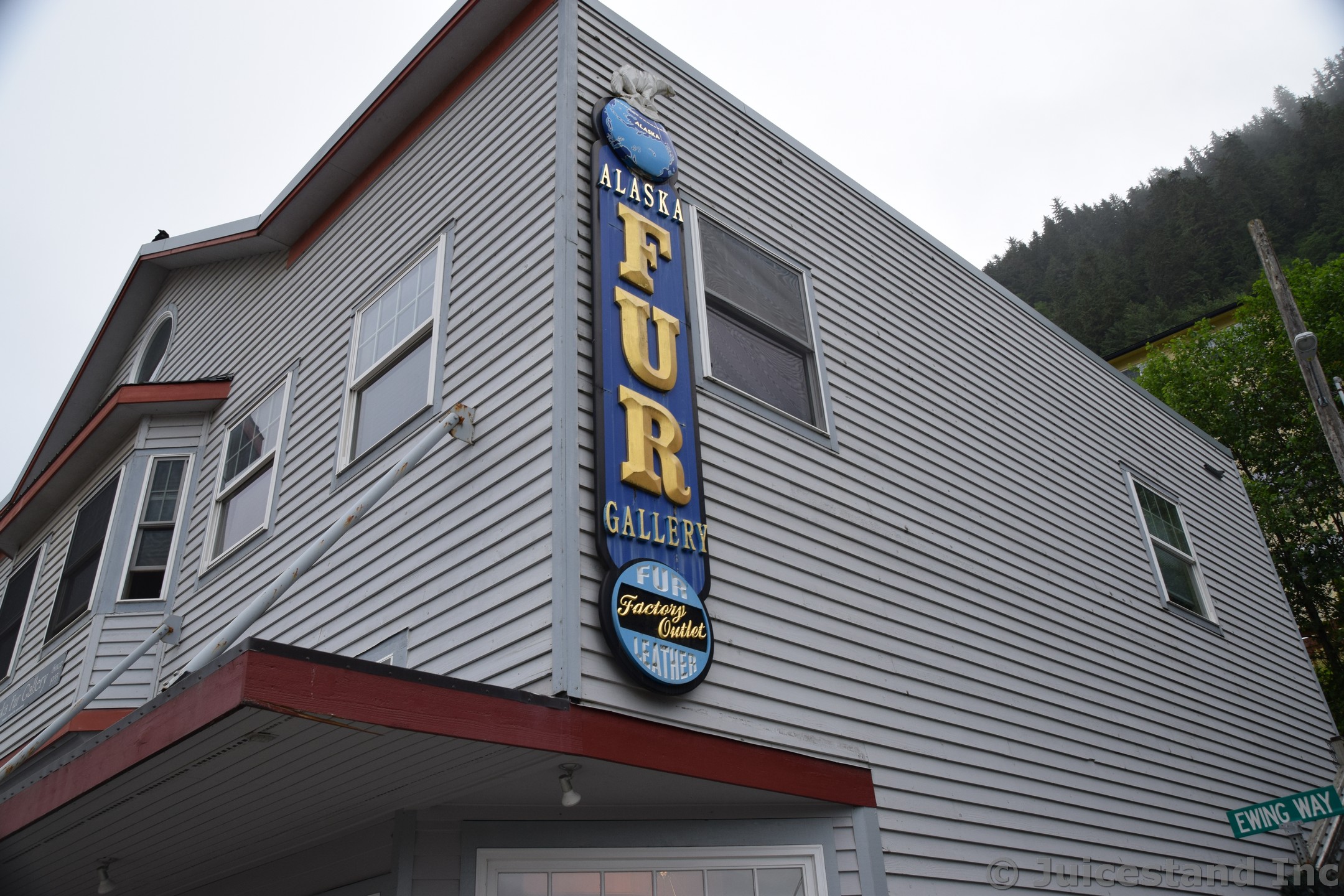 Alaska Fur Gallery building in Juneau
