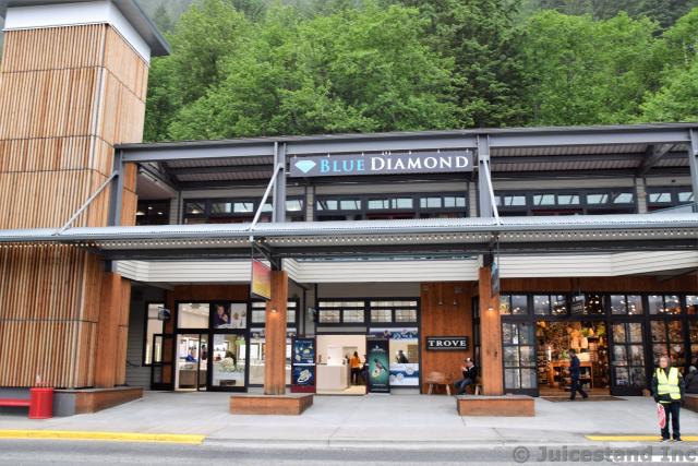Blue Diamond on Franklin St in Juneau