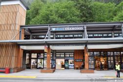 Blue Diamond on Franklin St in Juneau