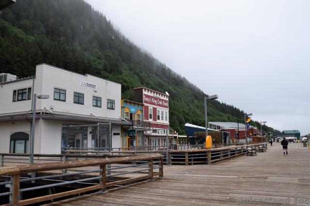 Diamonds International next to Juneau Cruise Terminal Boardwalk