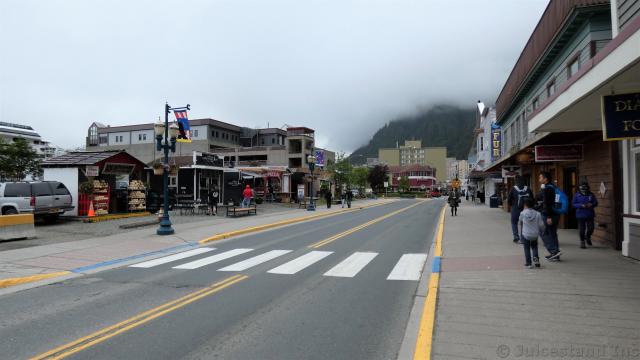 Franklin St in Juneau near Dock D