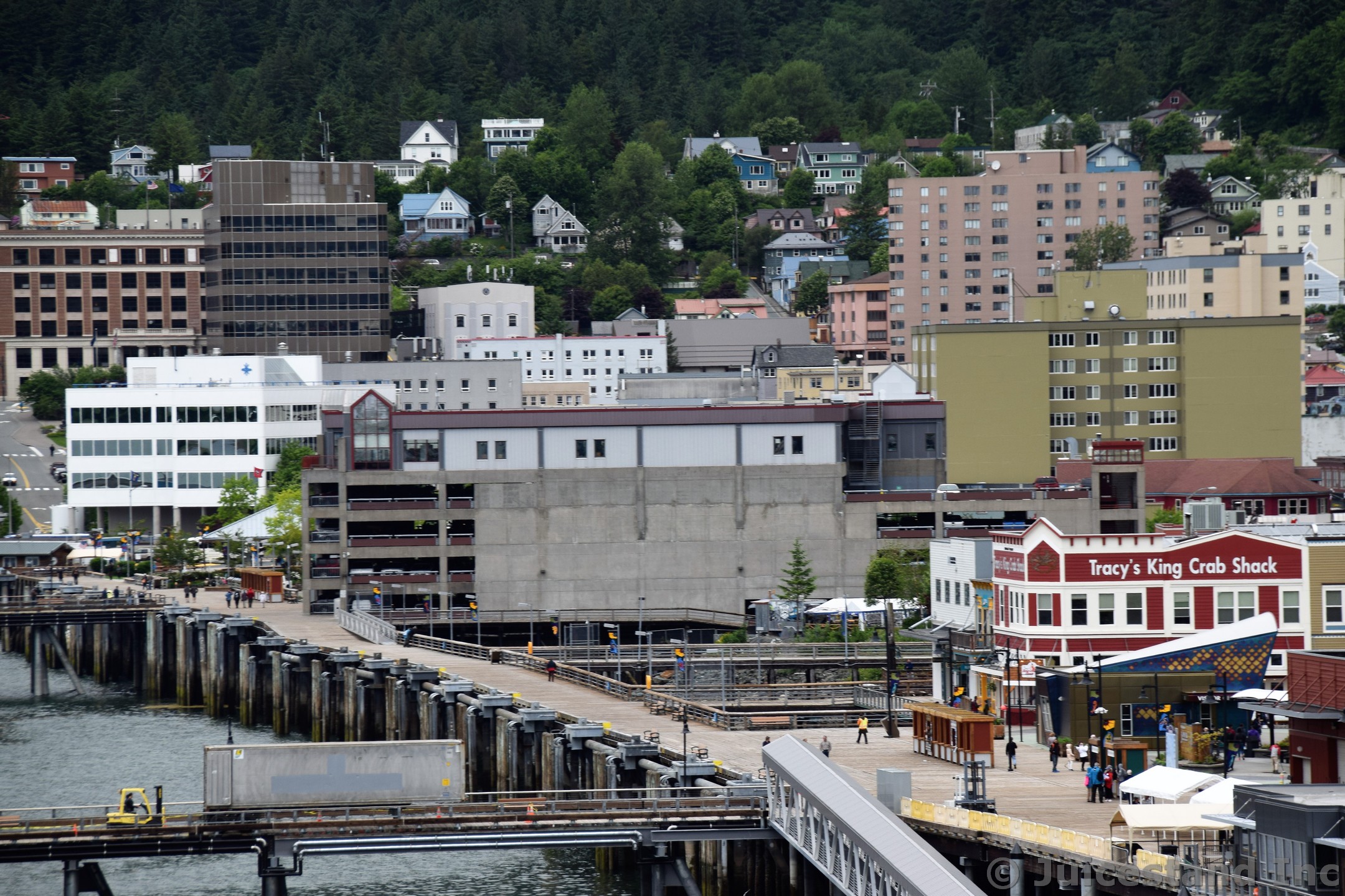 Looking Towards Downtown Juneau