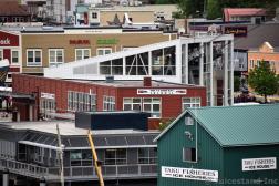 Mount Roberts Tramway and People's Wharf in Juneau