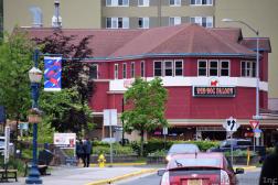 Red Dog Saloon Seen from a Distance in Juneau