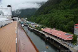 View of Juneau Cruise Terminal B Area