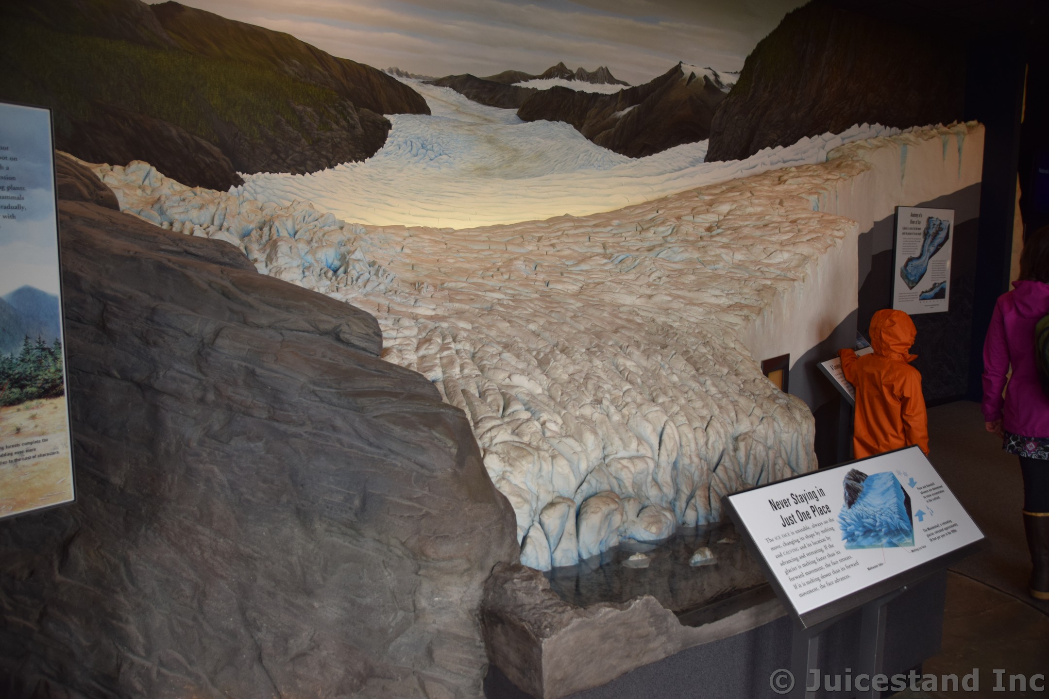 3D Model of Mendenhall Glacier Looking Further Up