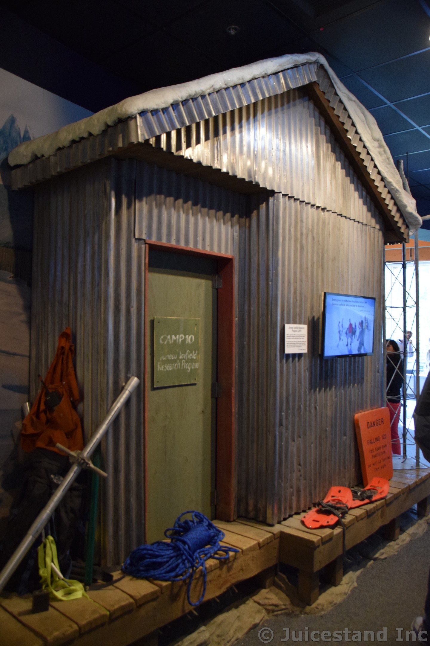 Camp 10 Juneau Ice Field Research Program Shack