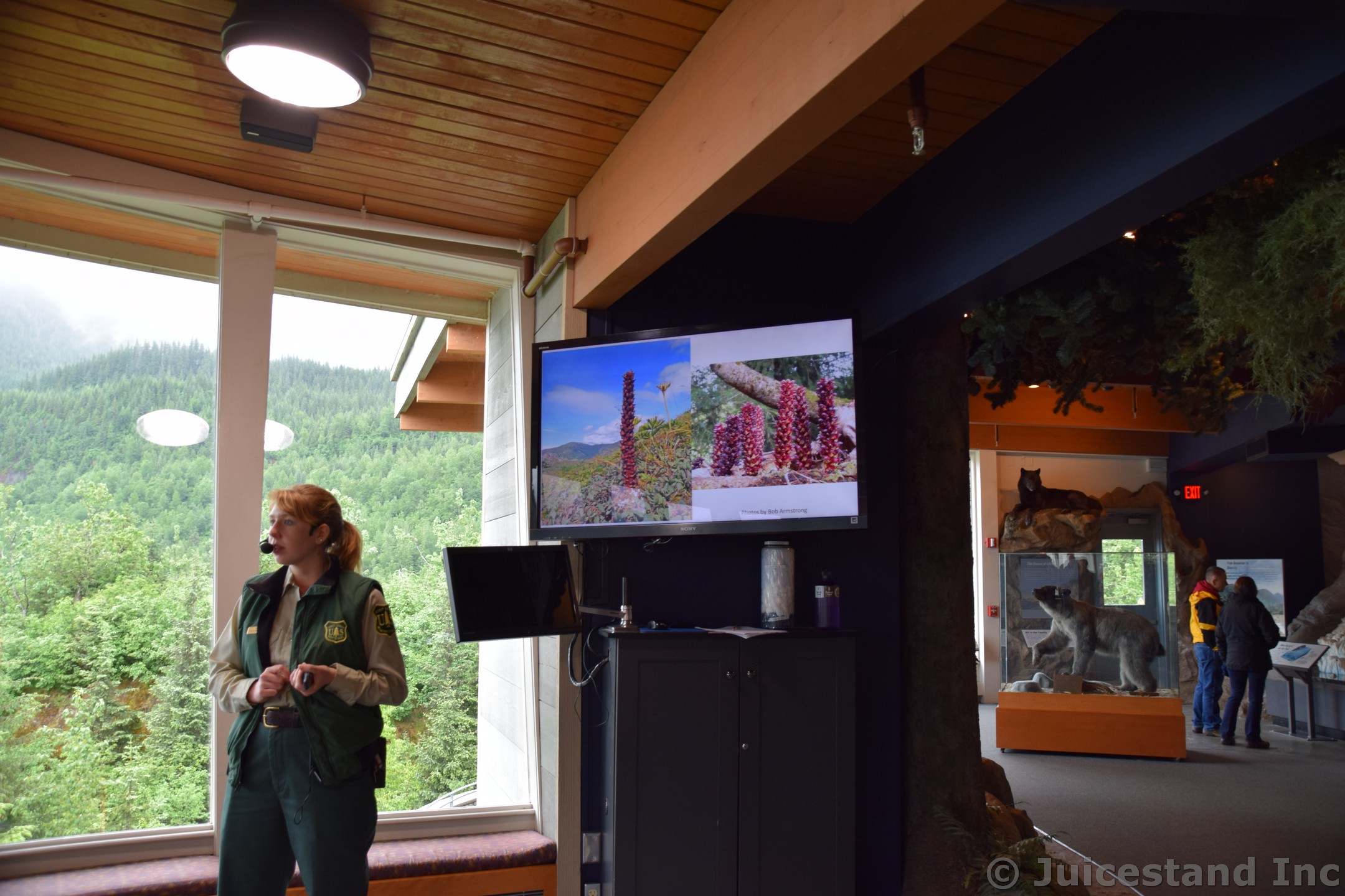 Lecture by Mendenhall Glacier Visitors Center Staff