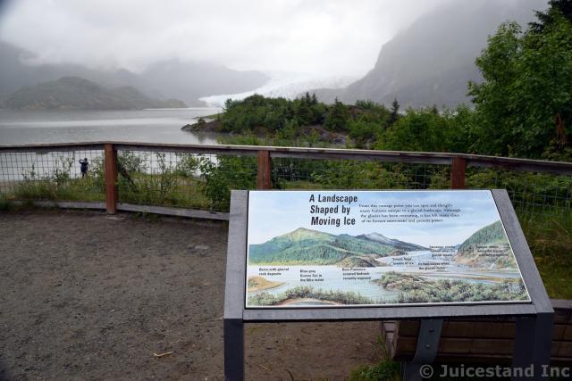 Landscape Shaped by Moving Ice near Mendenhall Glacier