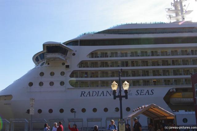 Royal Caribbean Radiance of the Seas docked at Juneau Alaska.jpg